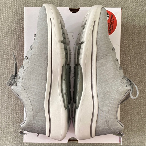 Skechers GOwalk Arch Fit - Moon Shadows Walking Sneakers Gray (Women) - Picture 10 of 12